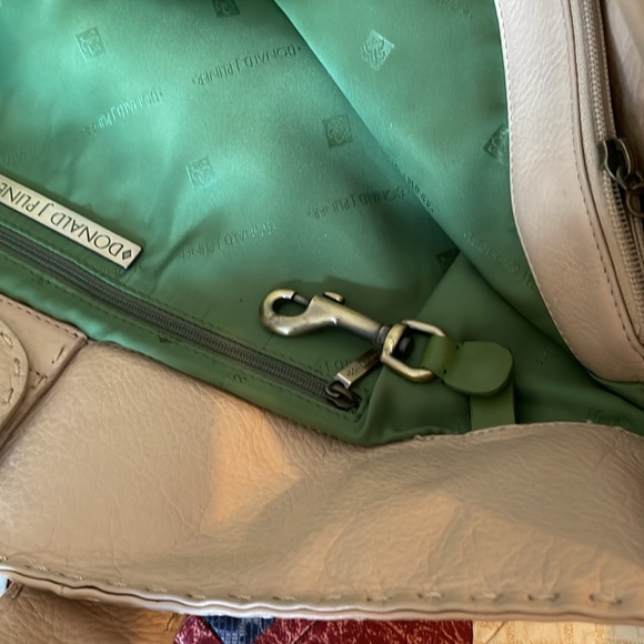 Donald Pliner leather carry bag - Picture 7 of 15